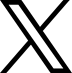 Twitter logo X