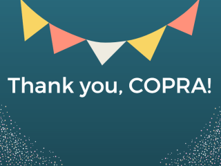 Thank you, COPRA!