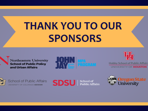 Thank You to Our Sponsors!