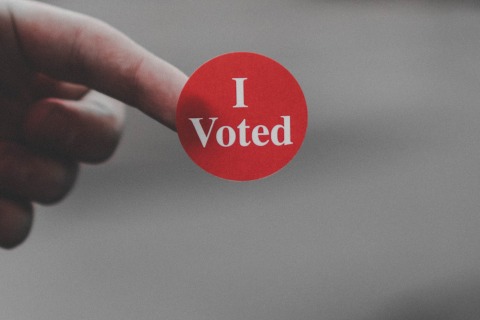 I voted